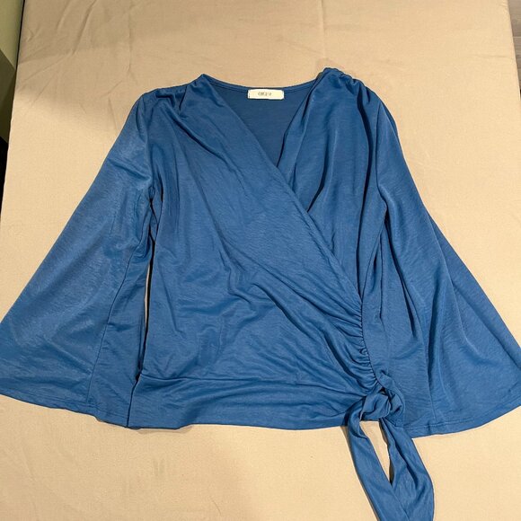 Cherish Blue Top Size S - Picture 1 of 7